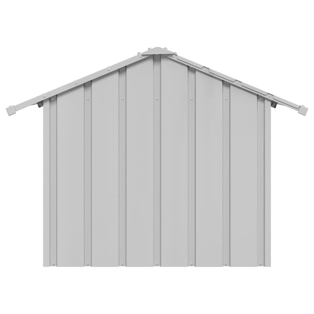 Dog House with Roof 85x107x81 cm Galvanised Steel