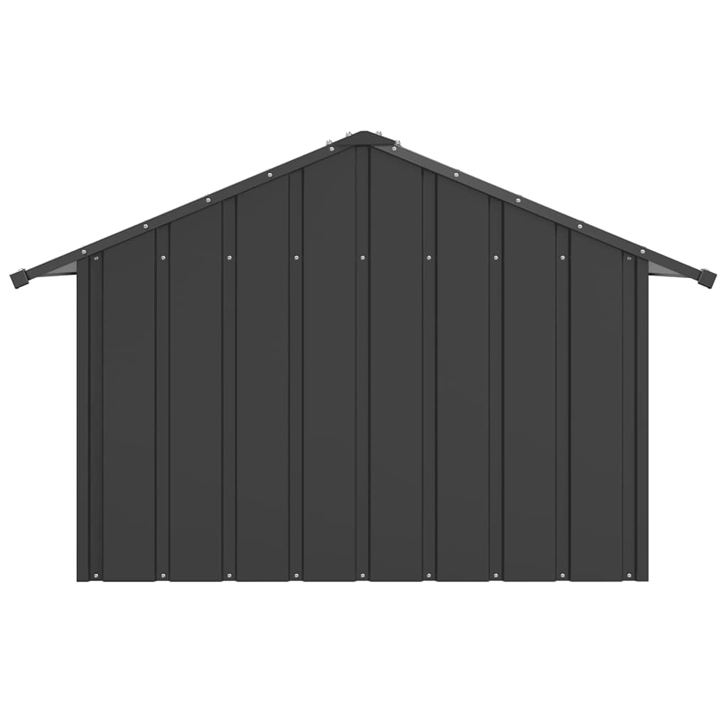 Dog House with Roof 83x130x85 cm Galvanised Steel