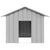 Dog House with Roof 131x101x102 cm Galvanised Steel