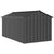 Dog House with Roof 114x202x101 cm Galvanised Steel