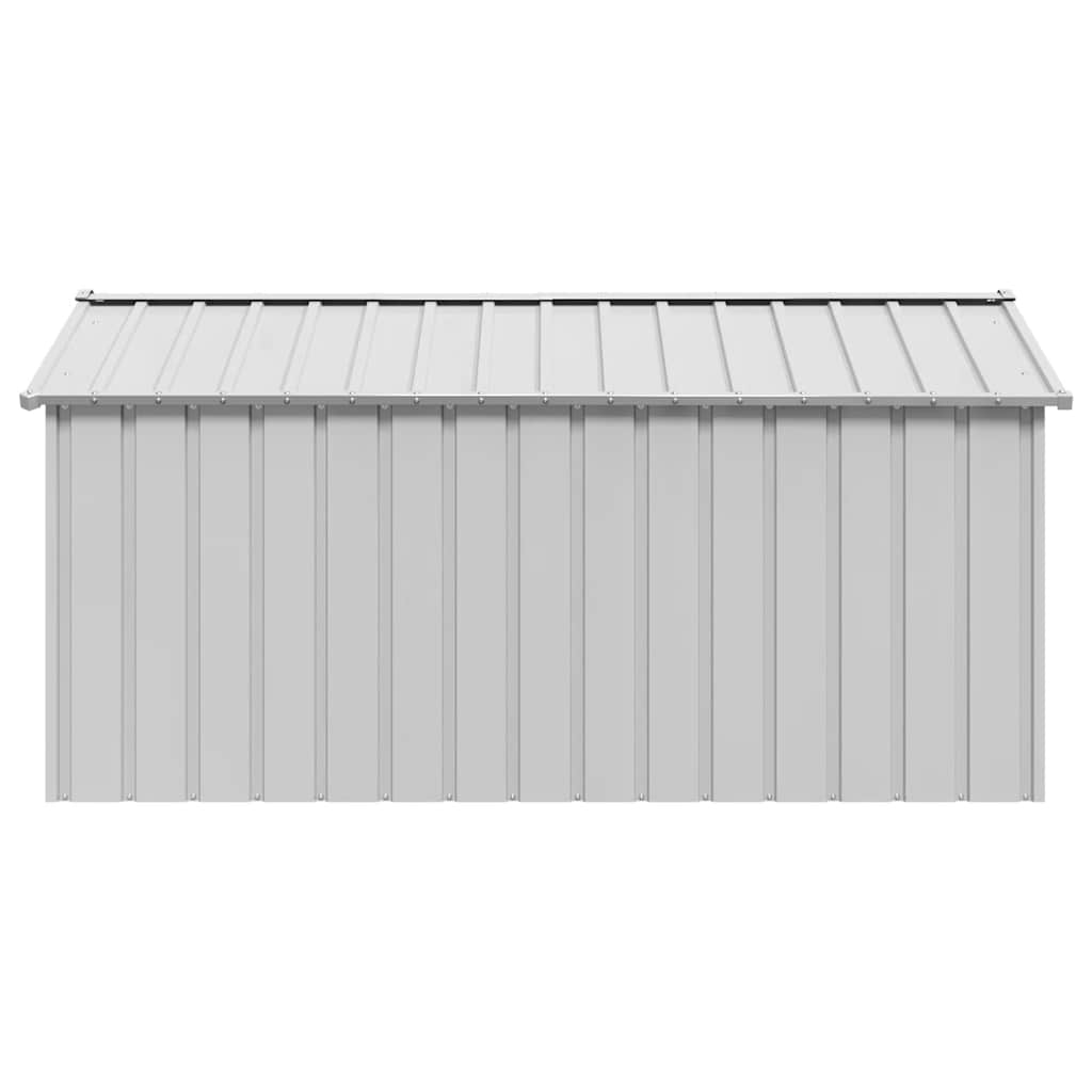 Dog House with Roof 114x202x101 cm Galvanised Steel