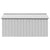 Dog House with Roof 114x202x101 cm Galvanised Steel