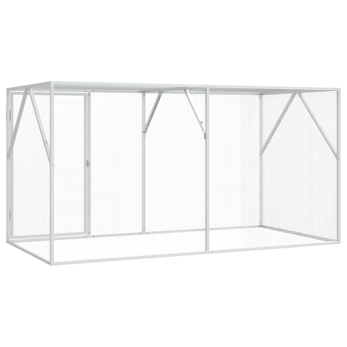 Bird Cage Anthracite 208 x 102 x 108 cm Galvanised Steel