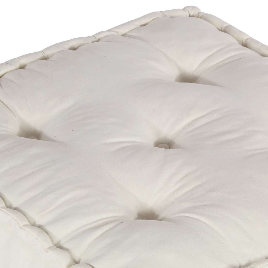 Modular Sofa Unit Cream 70x70x36 Fabric