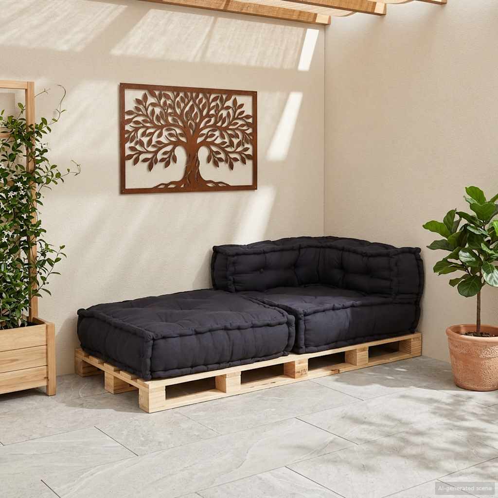 Modular Sofa Unit Anthracite 70x70x54 Fabric