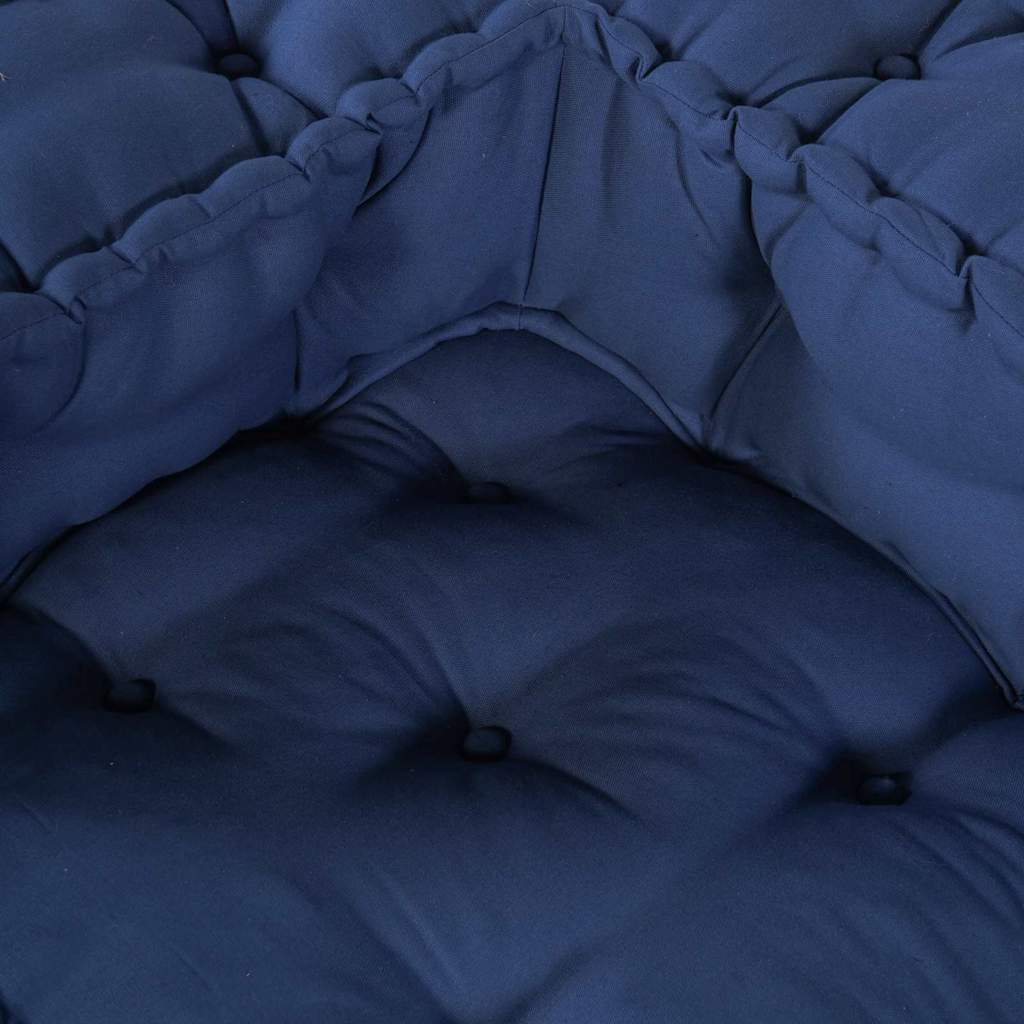 Modular Corner Sofa Indigo 70 x 70 x 56 cm Fabric