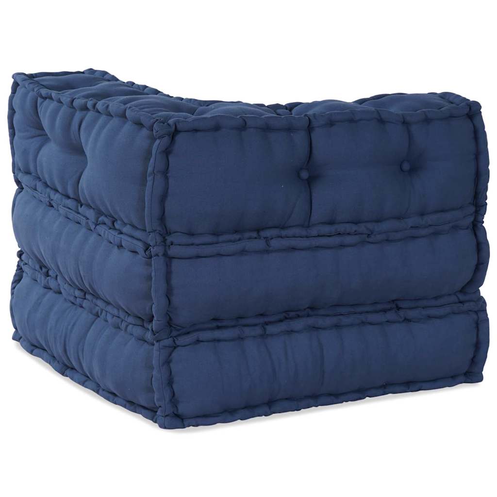 Modular Corner Sofa Indigo 70 x 70 x 56 cm Fabric