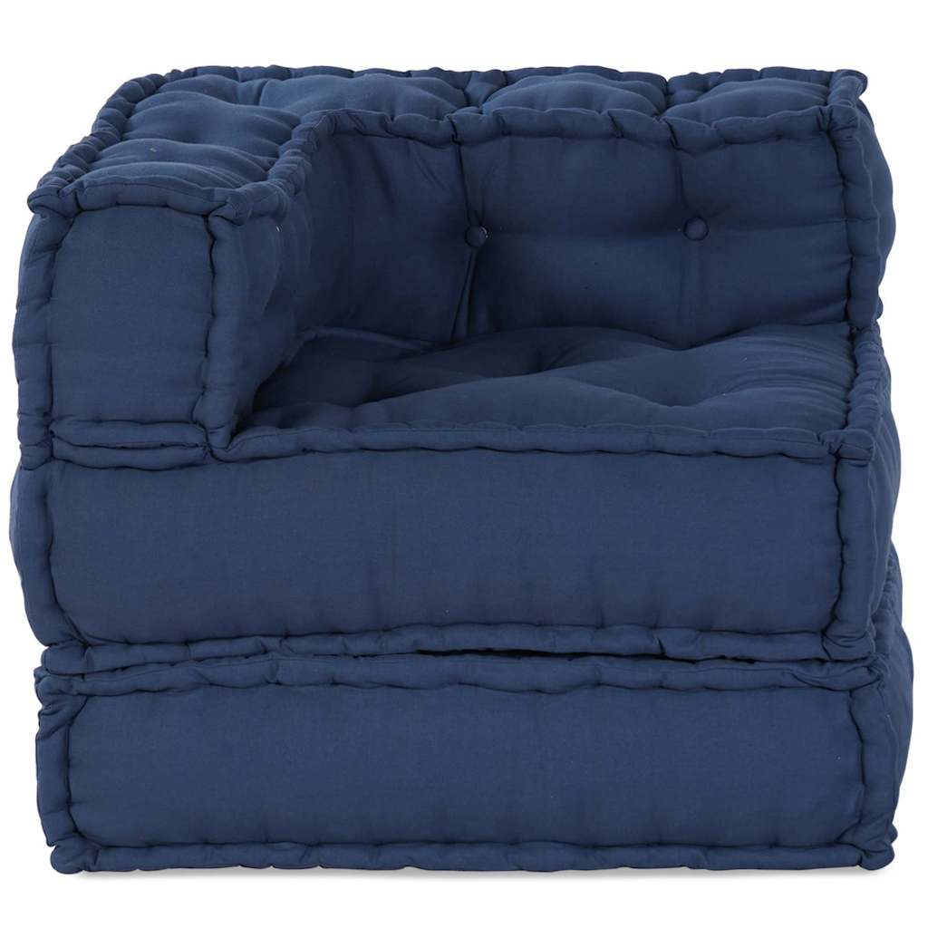 Modular Corner Sofa Indigo 70 x 70 x 56 cm Fabric