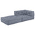 Modular Sofa Manual Grey 70 x 70 x 54 cm Fabric