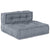 Modular Sofa Manual Grey 70 x 70 x 54 cm Fabric