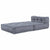 Modular Sofa Manual Grey 70 x 70 x 54 cm Fabric