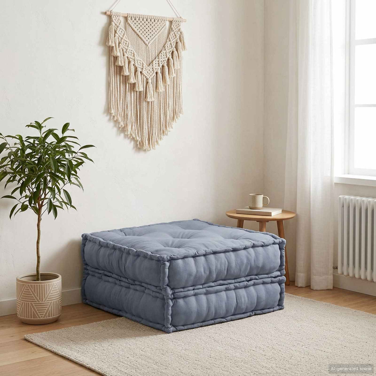 Modular Sofa Unit Grey 70 x 70 x 36 cm Fabric
