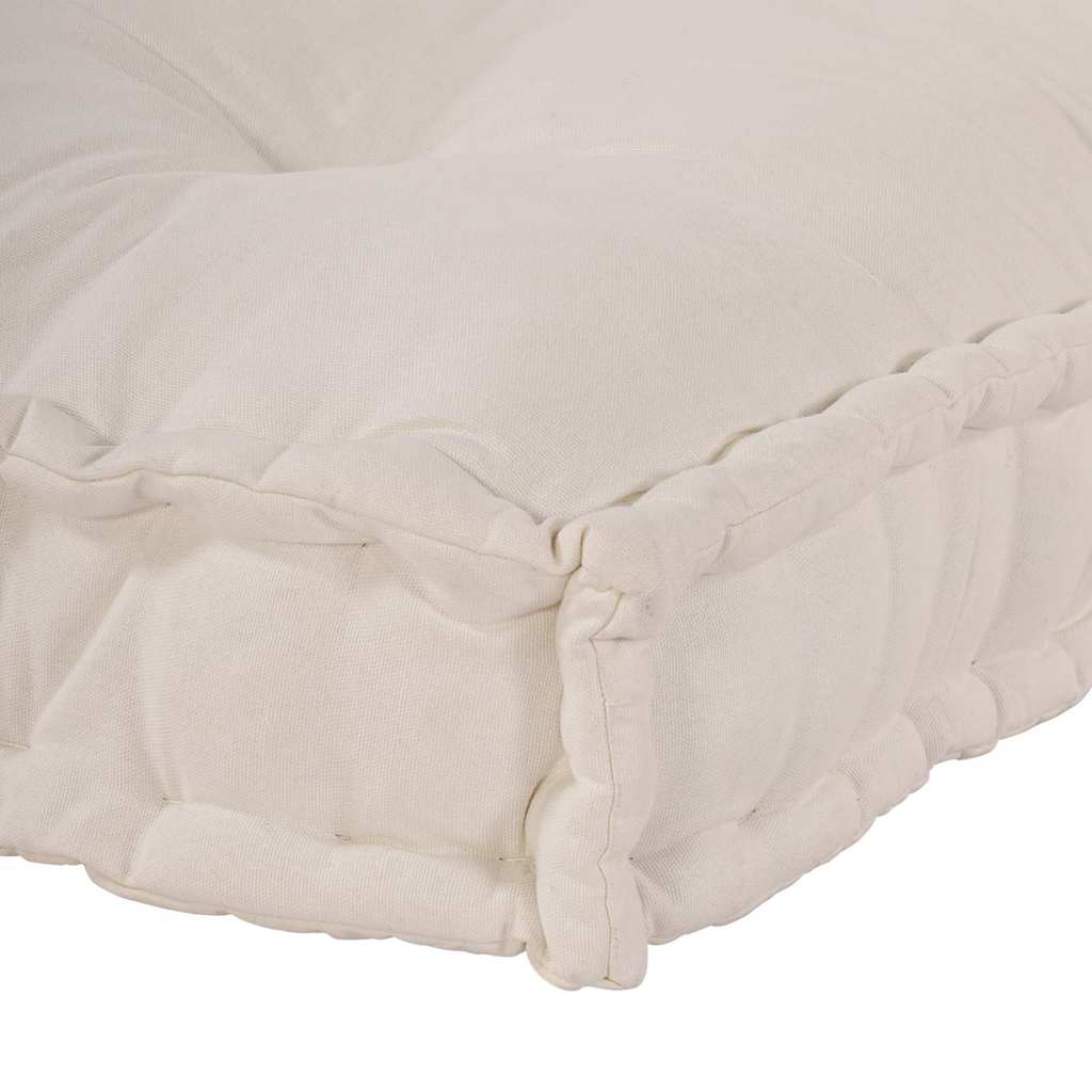 Pallet Sofa Cushion Cream Fabric