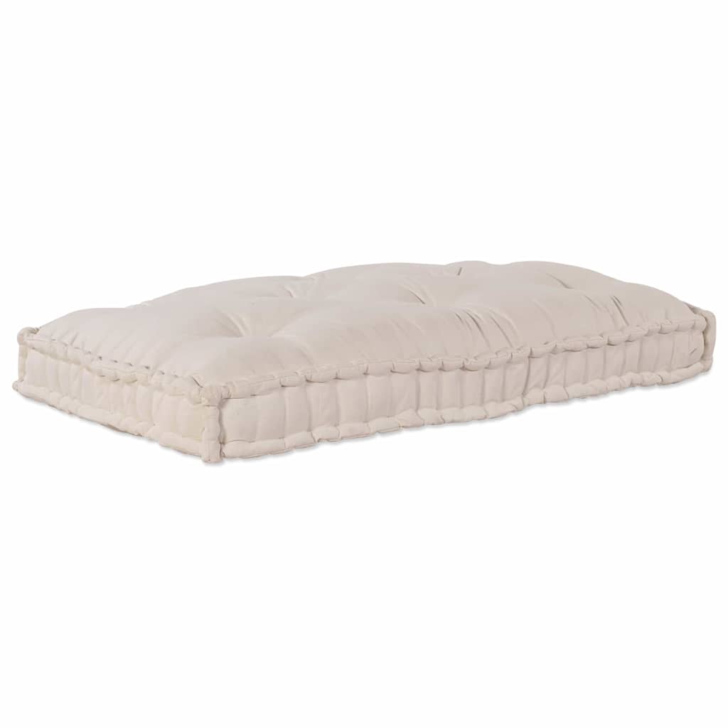 Pallet Sofa Cushion Cream Fabric