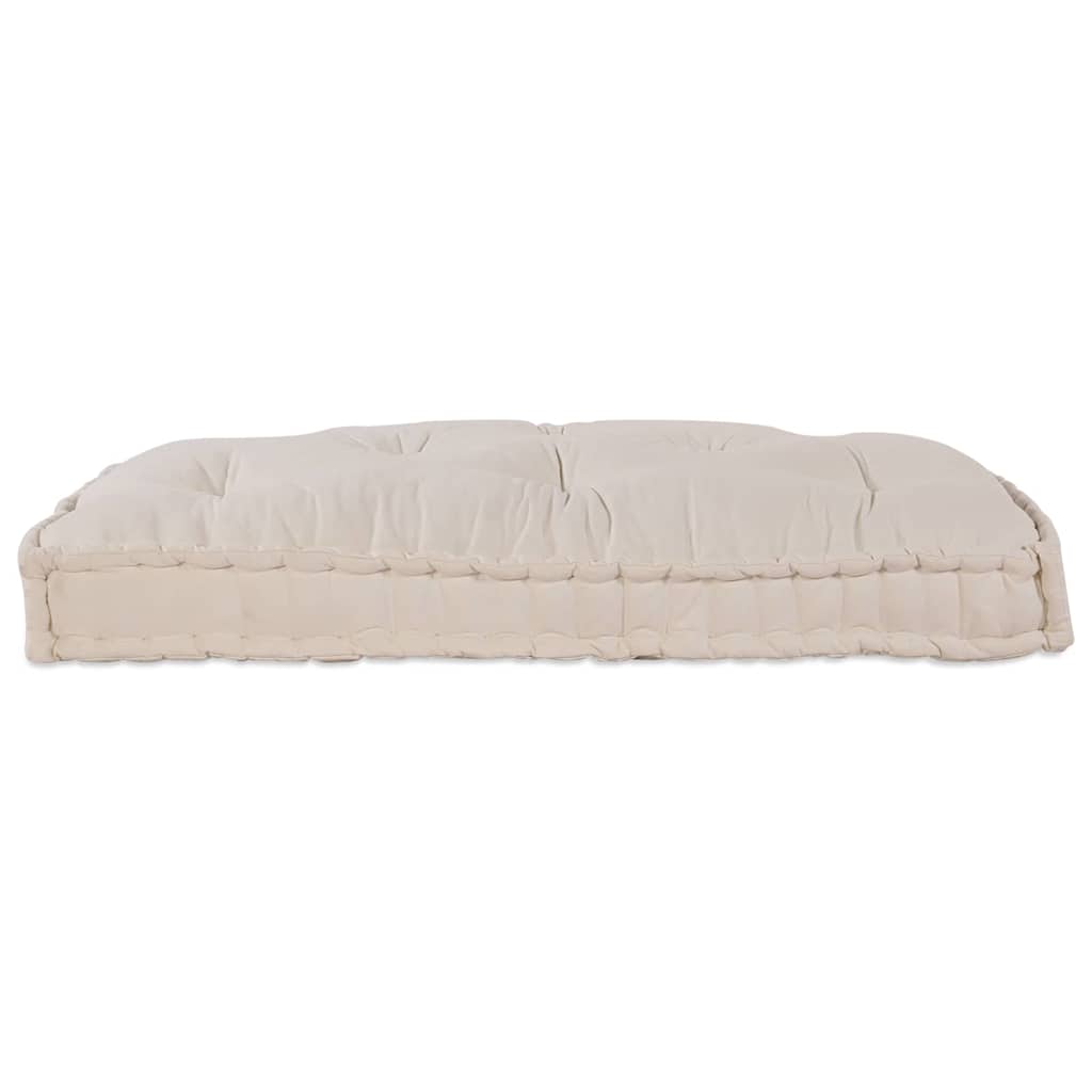 Pallet Sofa Cushion Cream Fabric