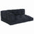 Pallet Sofa Cushion 3 pcs Anthracite Fabric