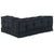 Pallet Sofa Cushion 3 pcs Anthracite Fabric