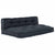 Pallet Sofa Cushion 2 pcs Anthracite Fabric