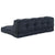 Pallet Sofa Cushion 2 pcs Anthracite Fabric