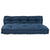 Pallet Sofa Cushion 2 pcs Indigo Fabric