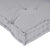 Pallet Sofa Cushion 2 pcs Grey Fabric