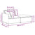 Modular Sofa with Footstool&Cushions Fabric Dark Grey