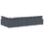 Modular Sofa with Cushions Velvet Dark Grey