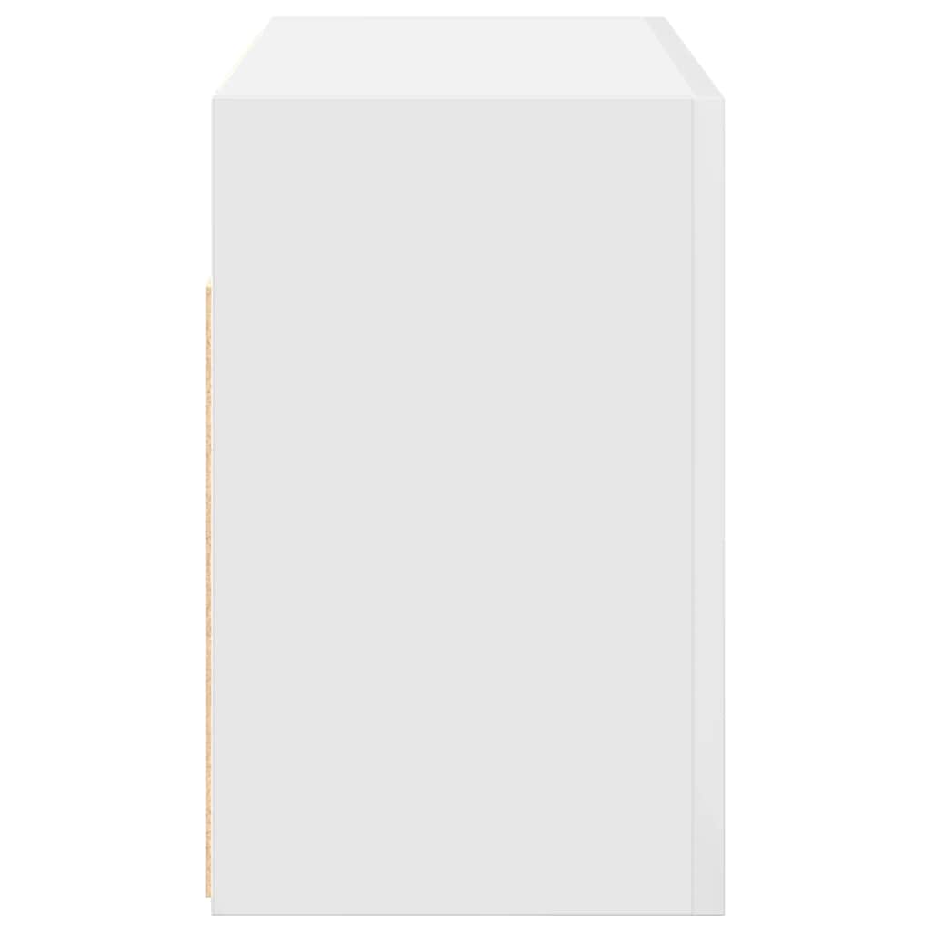 Bathroom Wall Cabinet White 60x25x40 cm Engineered Wood