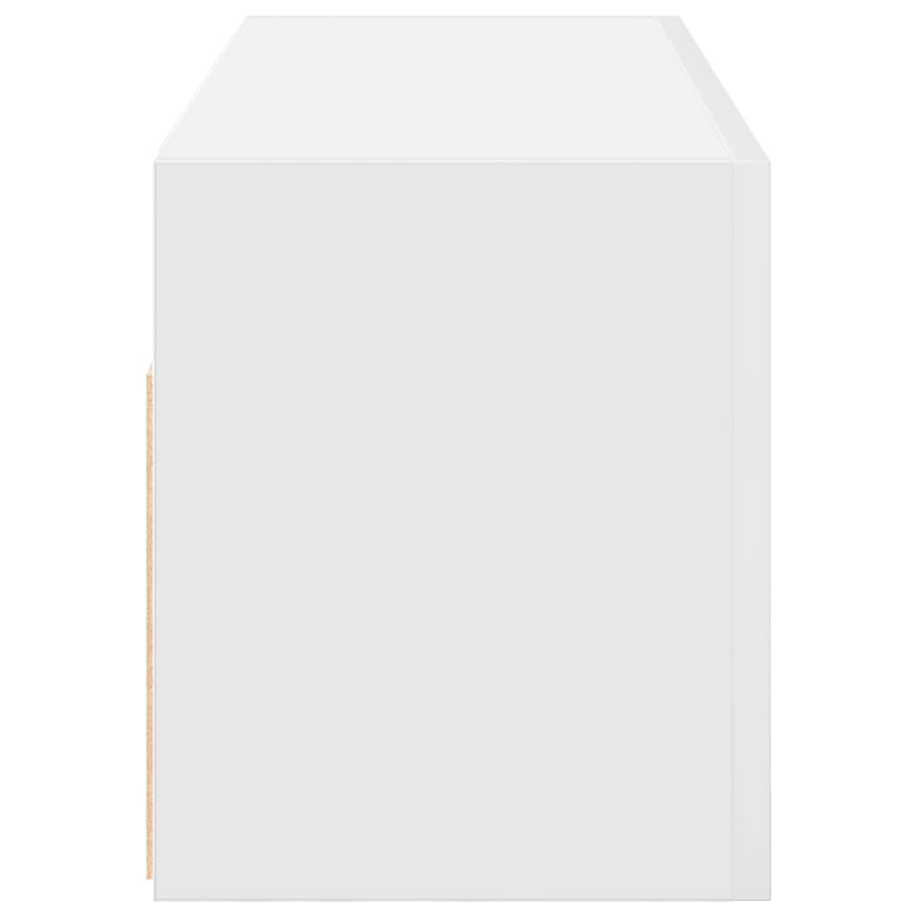 Bathroom Wall Cabinet White 80x25x30 cm Engineered Wood