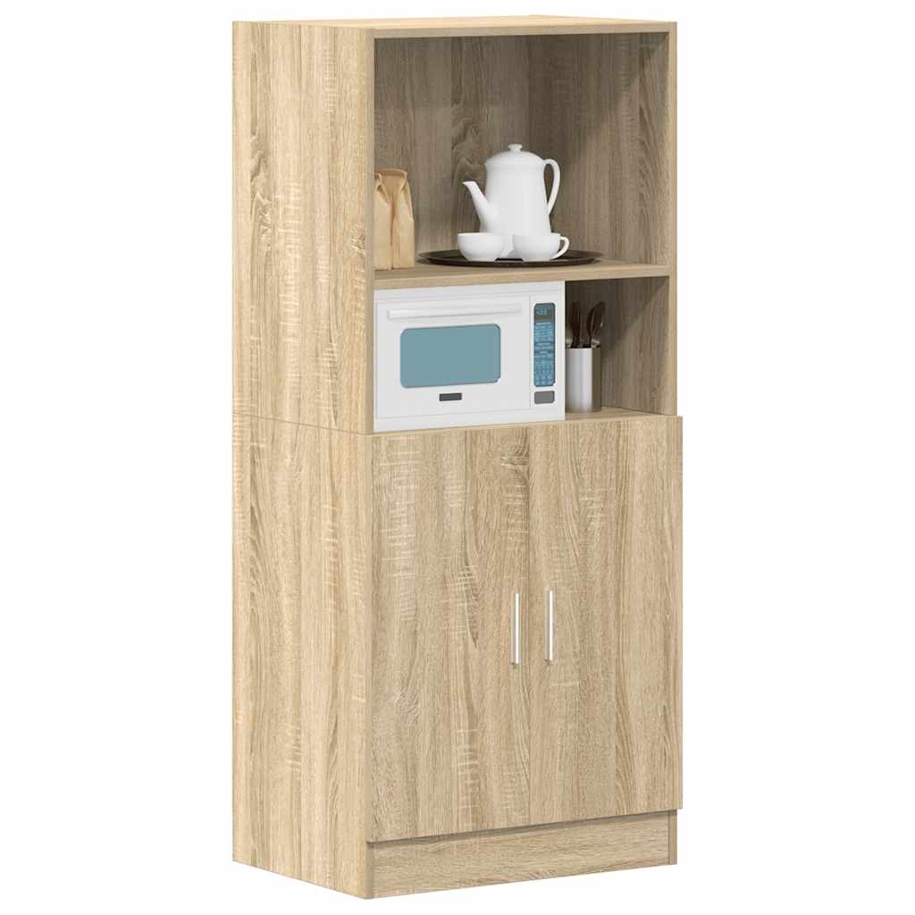 Kitchen Cabinet Sonoma Oak 57x41,5x131,5 cm Engineered Wood