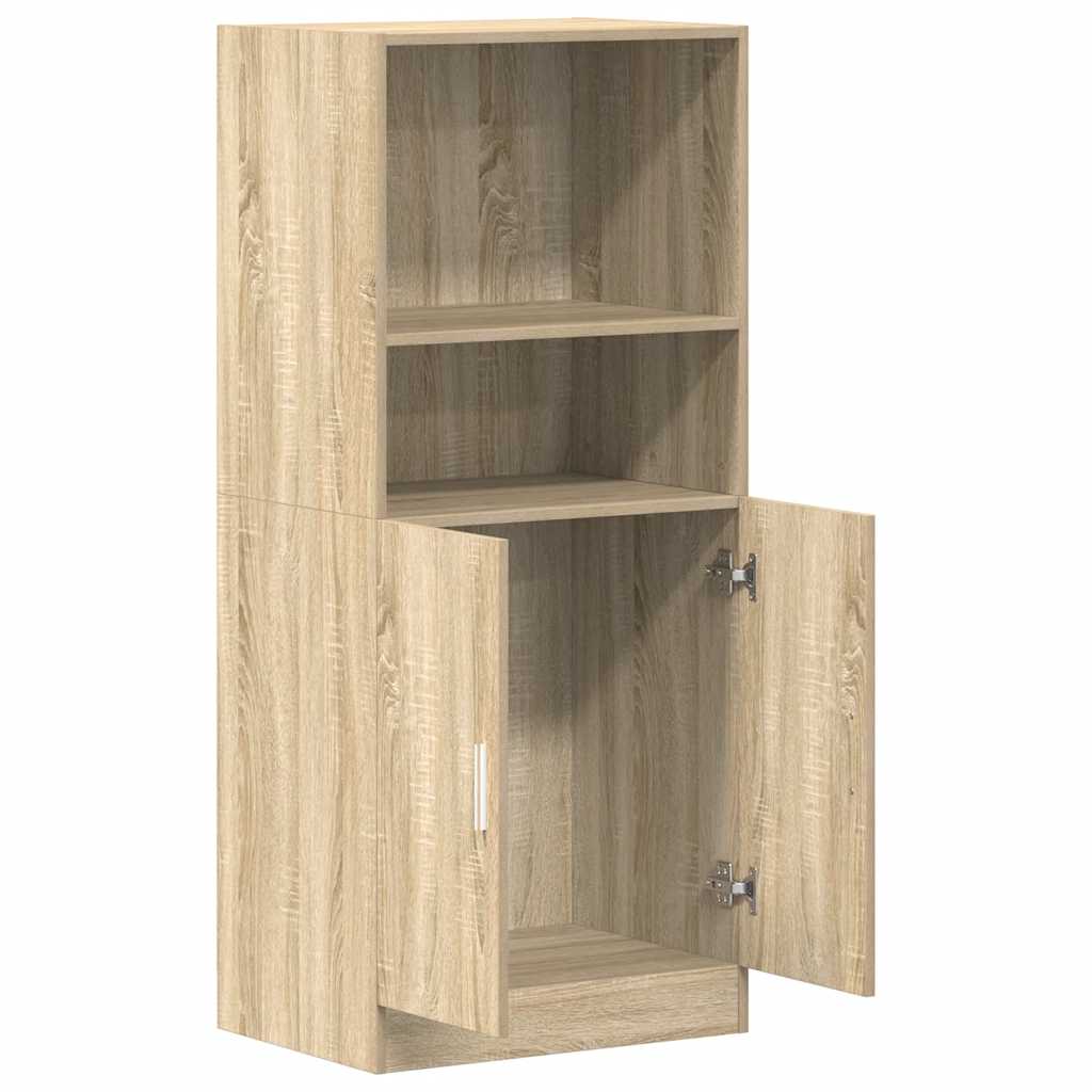Kitchen Cabinet Sonoma Oak 57x41,5x131,5 cm Engineered Wood