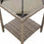 Garden Sofa with Table&Cushions L-shaped Grey Poly Rattan