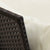 Garden Sofa with Cushions Black Poly Rattan