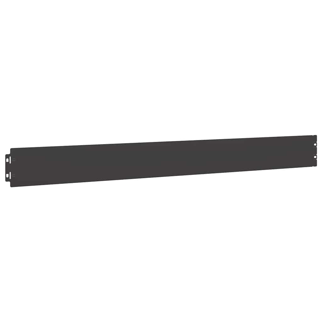 Lawn Edging 10 pcs 10 x 103 cm Cold-rolled steel Black