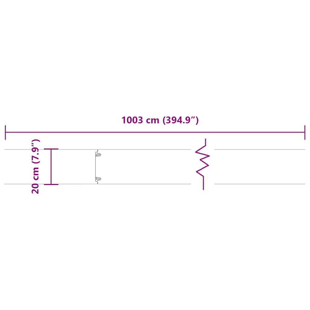Lawn Edging 10 pcs 20 x 103 cm Cold-rolled steel Black