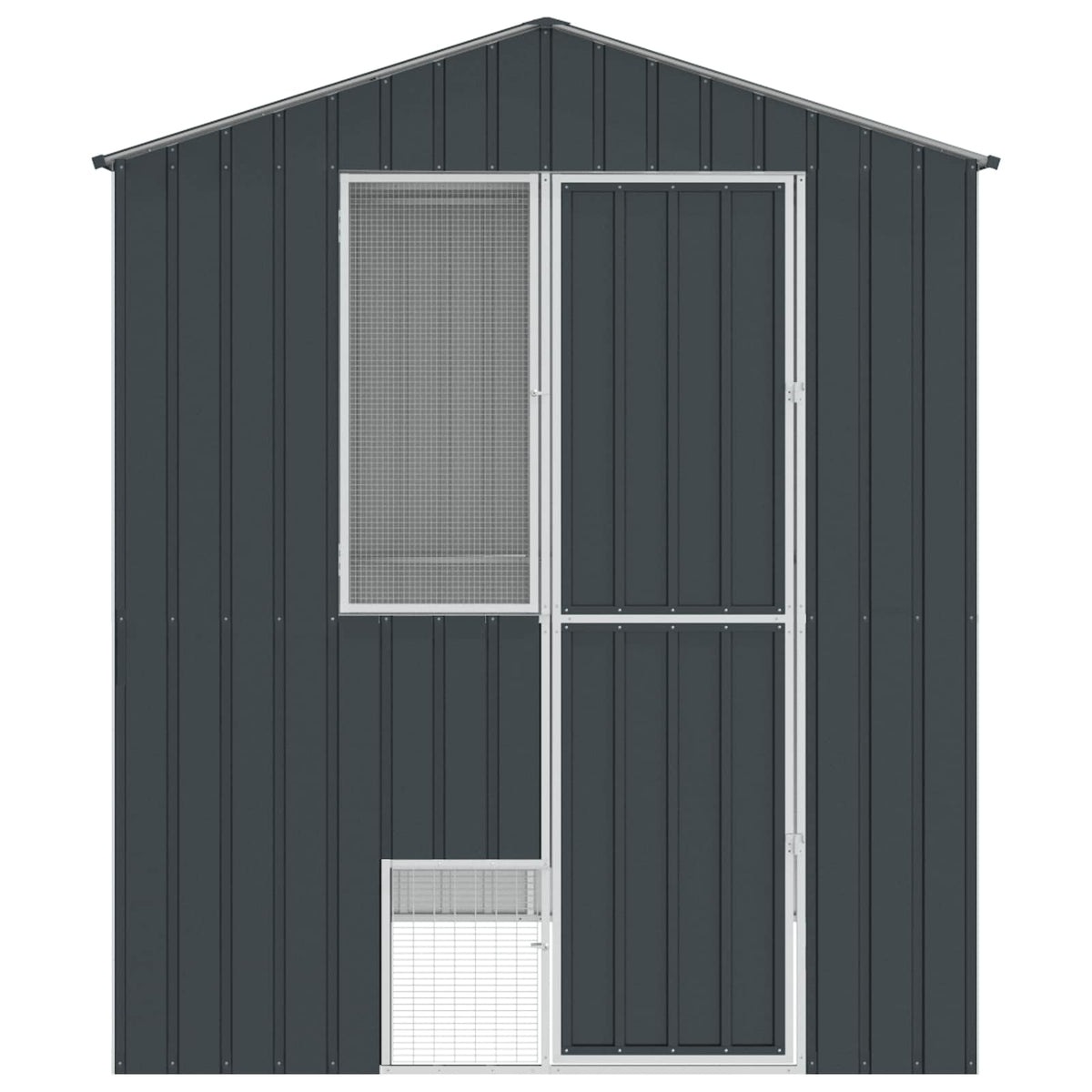 Bird Cage Anthracite 215 x 210 x 247 cm Galvanised Steel