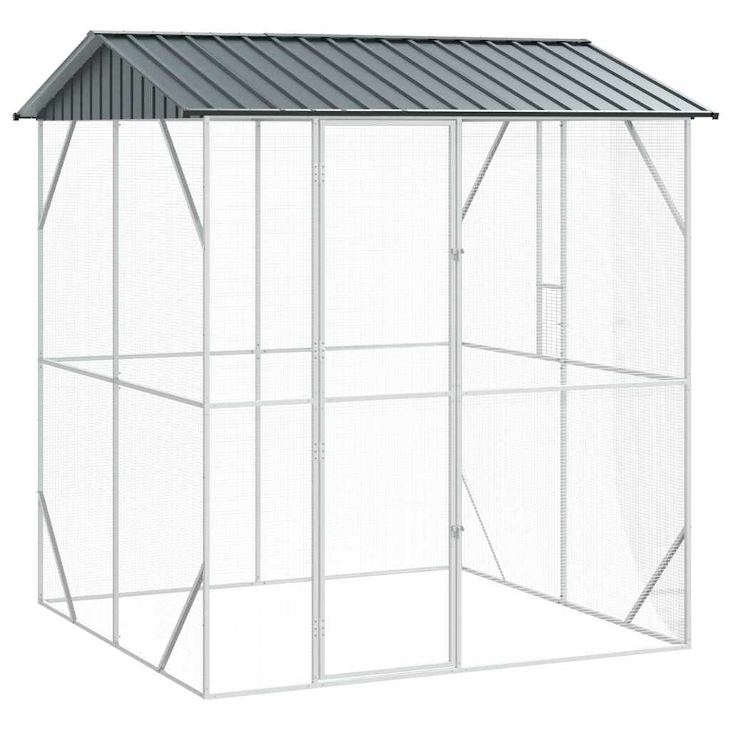 Bird Cage Anthracite 215 x 208 x 247 cm Galvanised steel