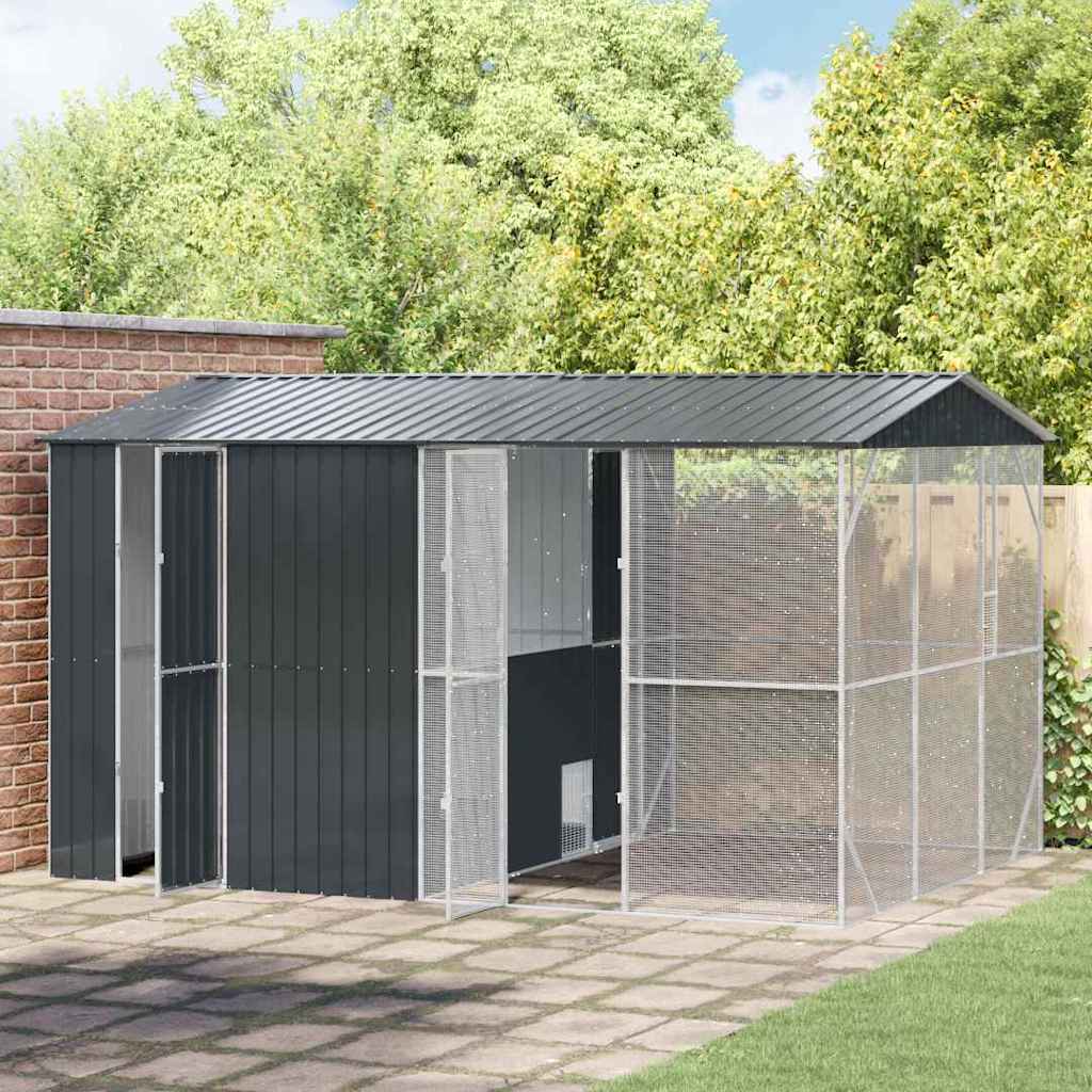 Bird Cage Anthracite 430 x 310 x 247 cm Galvanised Steel