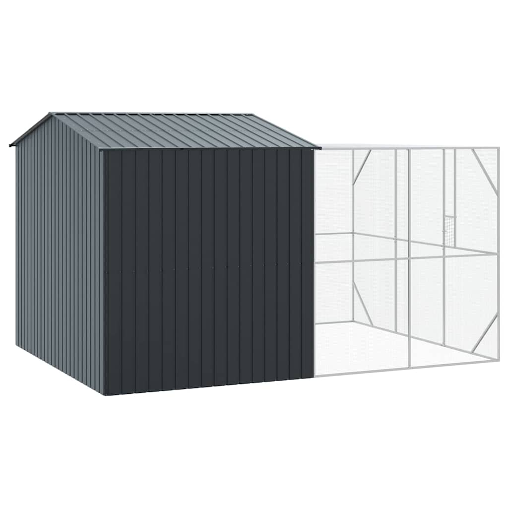 Bird Cage Anthracite 425 x 304 x 247 cm Galvanised Steel