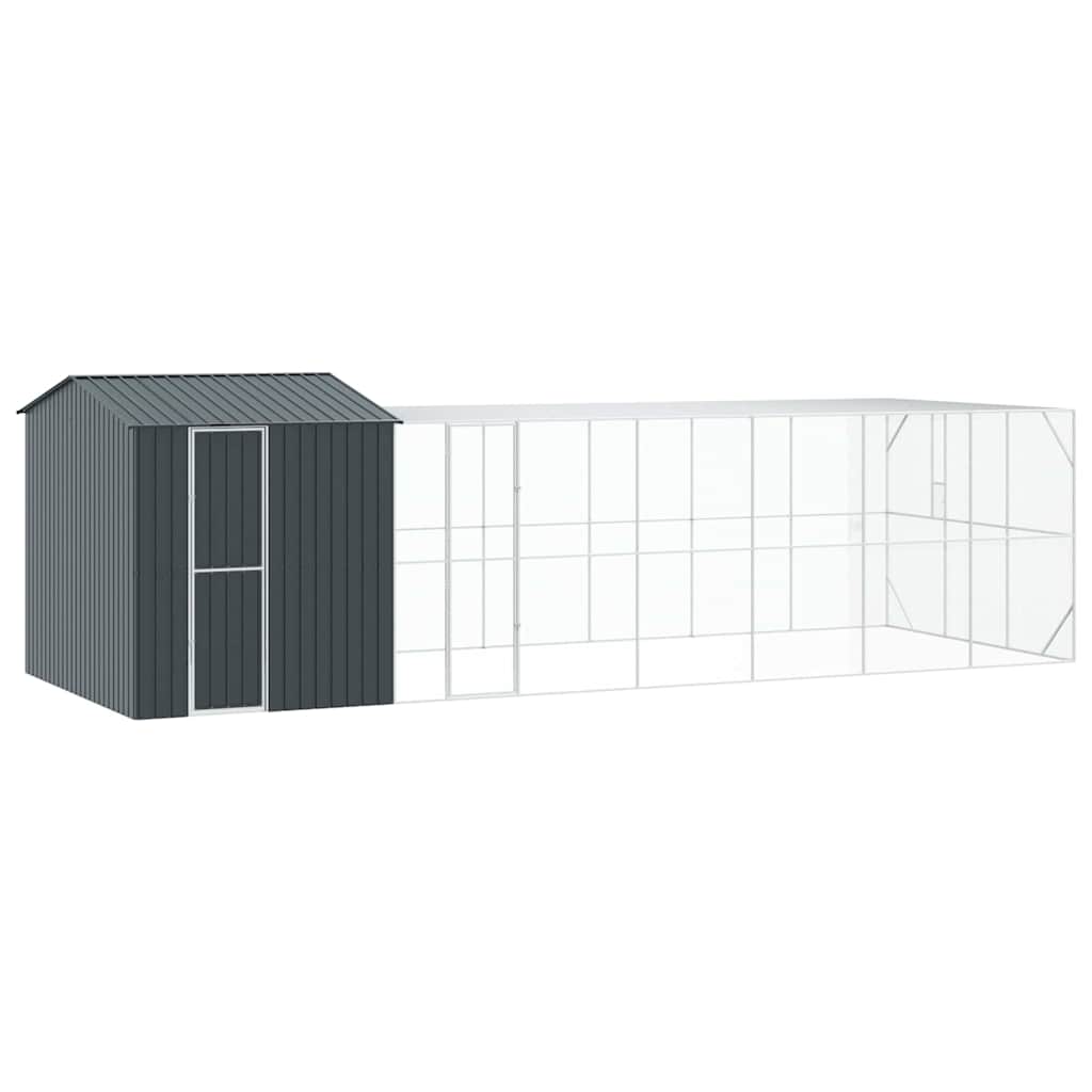 Bird Cage Anthracite 845 x 304 x 247 cm Galvanised Steel