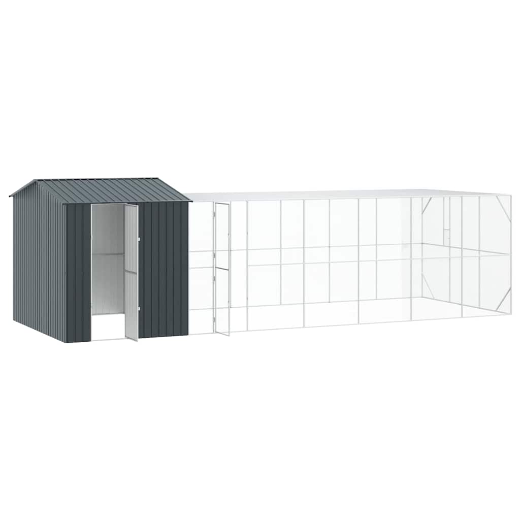 Bird Cage Anthracite 845 x 304 x 247 cm Galvanised Steel