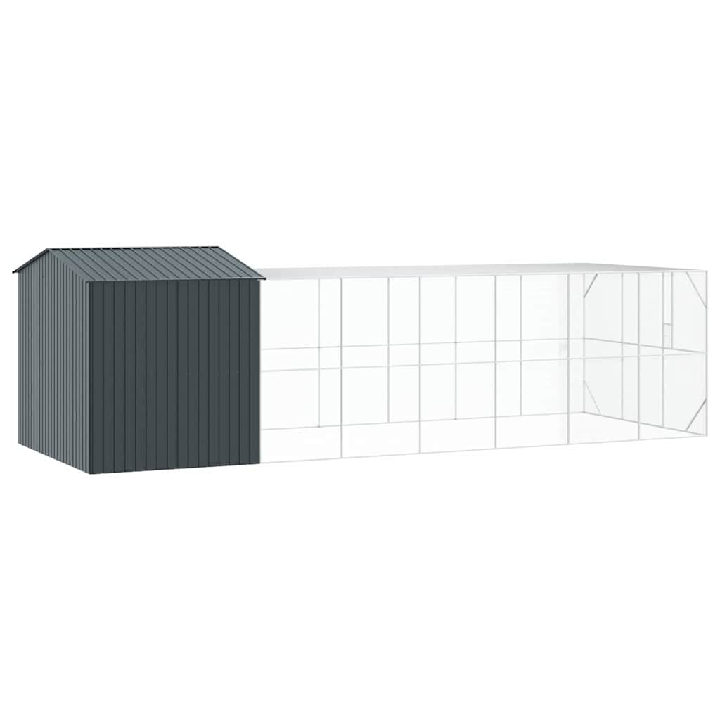 Bird Cage Anthracite 845 x 304 x 247 cm Galvanised Steel