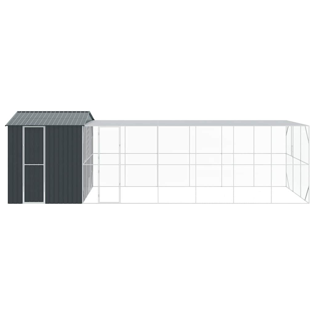 Bird Cage Anthracite 845 x 304 x 247 cm Galvanised Steel