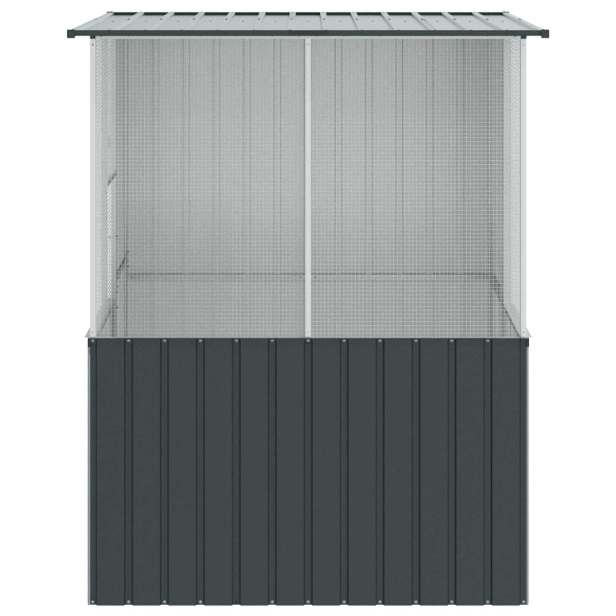 Bird Cage Anthracite 165 x 165 x 200 cm Galvanised Steel