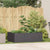 Planter Black 120x80x40 cm Steel