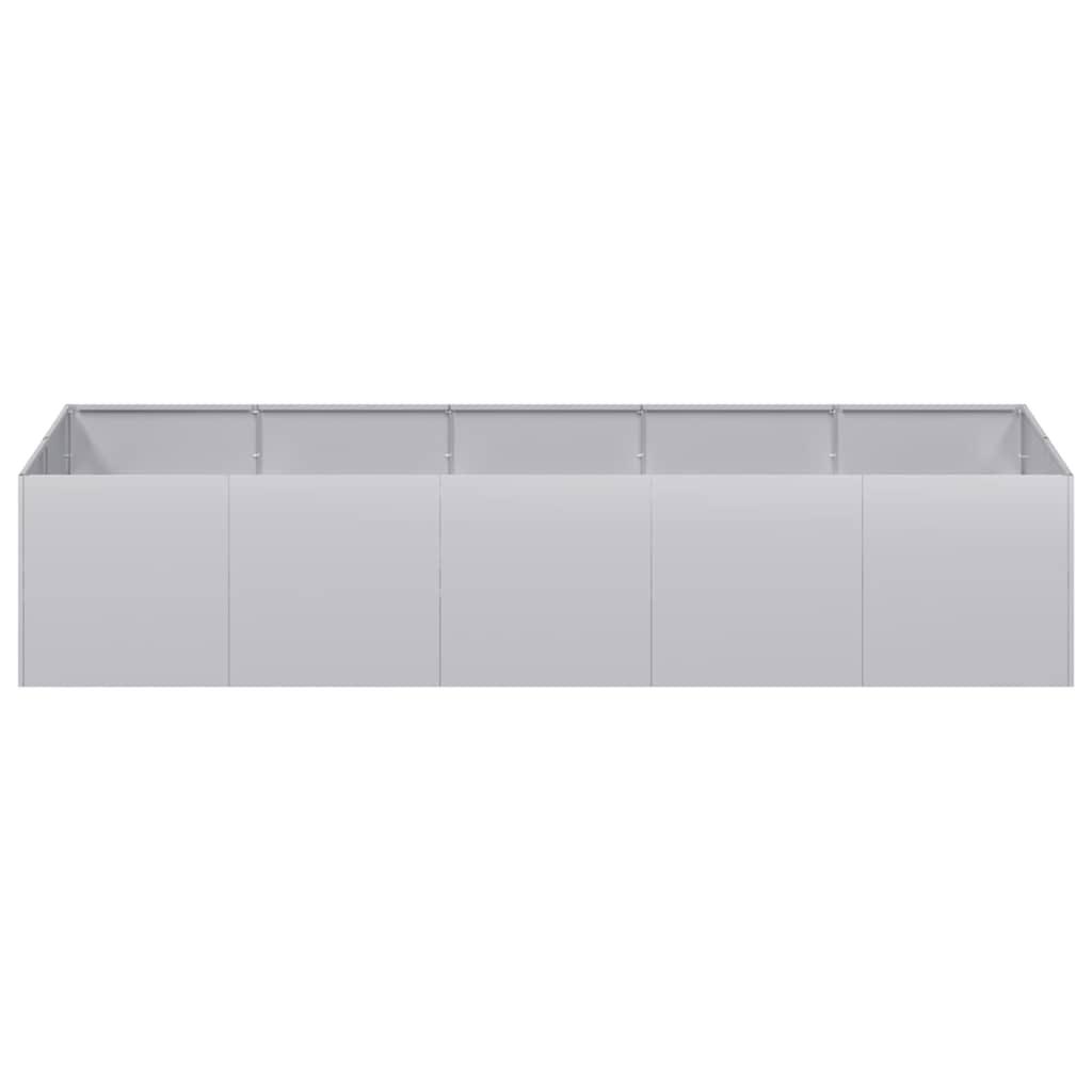 Planter 200x80x40 cm Galvanised Steel