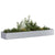 Planter 360x80x40 cm Galvanised Steel