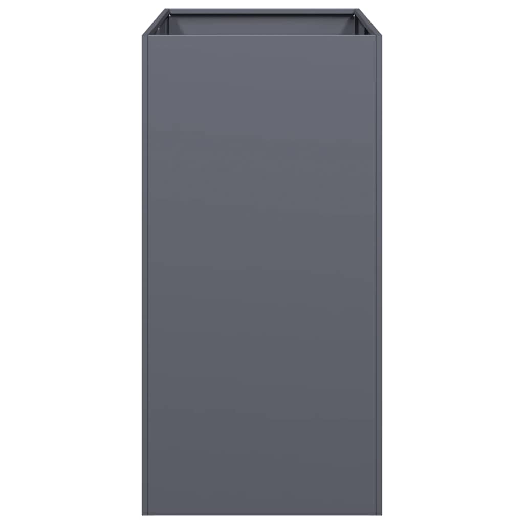 Planter Anthracite 40x80x80 cm Steel