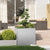 Planter 80x80x80 cm Galvanised Steel