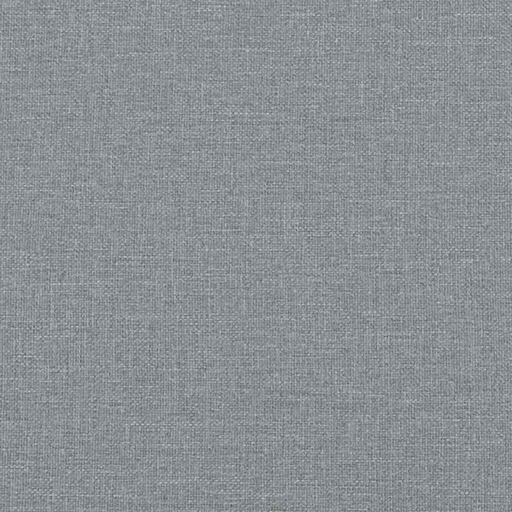 Sofa Set with Cushion 3 pcs Grey 220 x 78 x 84 cm Fabric